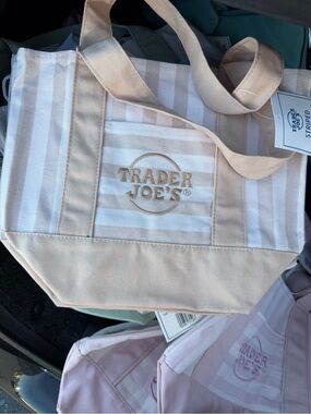 Trader Joe's Striped Tote
